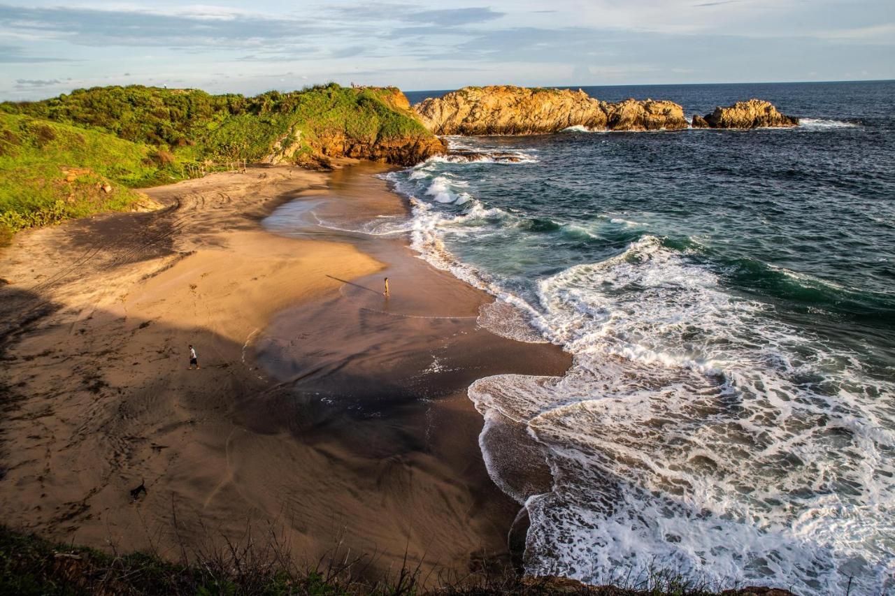 Posada La Sabila Mazunte Exteriör bild